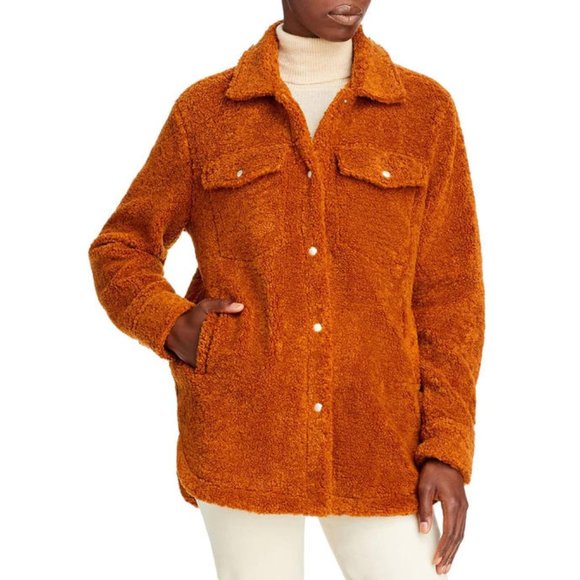 NWT ⭐️ host pick ⭐️  [BLANKNYC] WINTER FAUX SHEARLING SHIRT JACKET - M - Picture 1 of 8